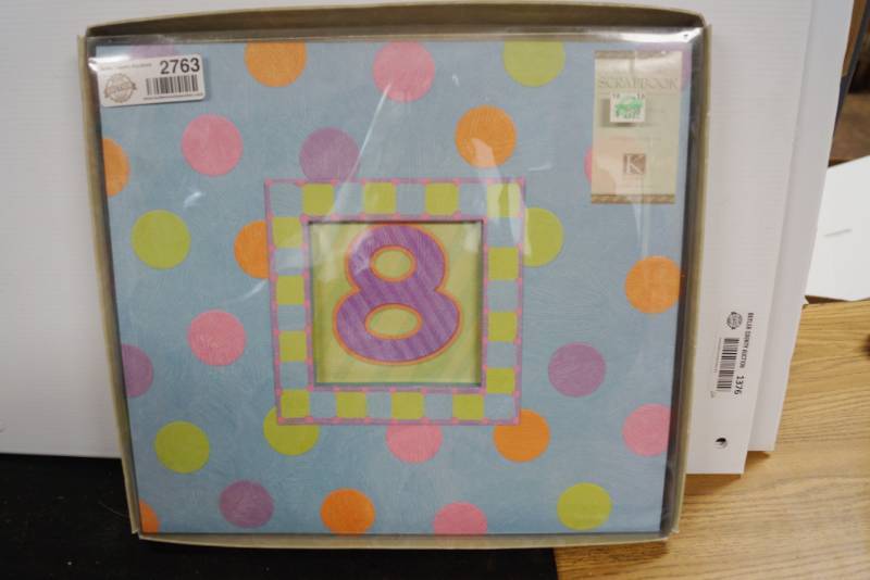 lot 2763 image: New in the box SCRAPBOOK - K &amp Co. High dollar book. Out of Print and HTF Customizable Cover