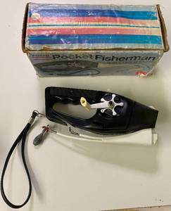 lot 2688 image: Vintage POCKET FISHERMAN - As Seen on TV Invented in 1963. w Original Box