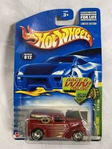 lot 2791 image: Hot Wheels Car NEW in Package Mattel Angelia Panel Truck In Original Package