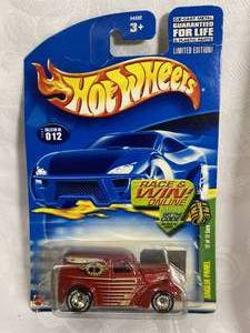 lot 2792 image: Hot Wheels Car NEW in Package Mattel Angelia Panel Truck In Original Package