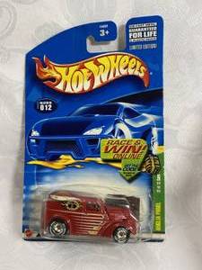 lot 2794 image: Hot Wheels Car NEW in Package Mattel Angelia Panel Truck In Original Package