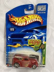 lot 2795 image: Hot Wheels Car NEW in Package Mattel Angelia Panel Truck In Original Package