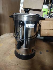 lot 2218 image: Nesco commercial coffee maker