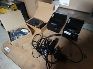 lot 2222 image: 2- thermal receipt printers