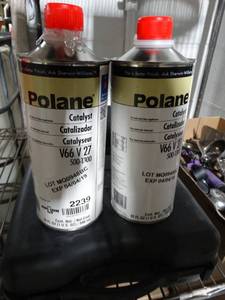lot 2239 image: 2 containers of Polane Catalyst