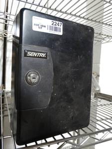 lot 2247 image: Sentry locking wall mount key box