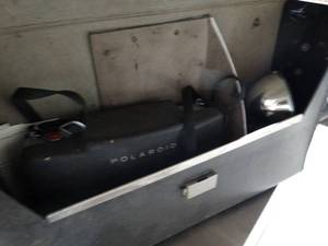lot 2254 image: Vintage Polaroid 101 camera in case