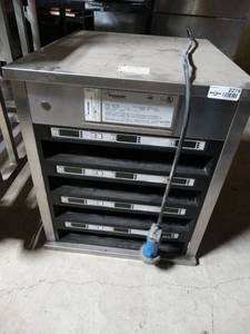 lot 2274 image: Frymaster commercial digital pass through food warmer- Model-UHCP4TP