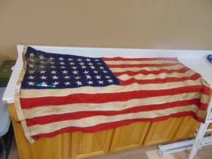 lot 3252 image: 48 Star Flag 4 x 6