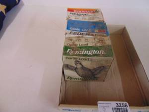 lot 3256 image: 3 Boxes 12 Gauge Game Loads