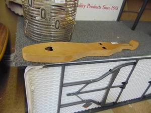 lot 3304 image: Folk Art Musical Intrument - needs completed