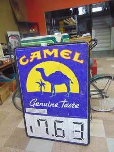lot 3334 image: Camel Cigarettes Advertisement
