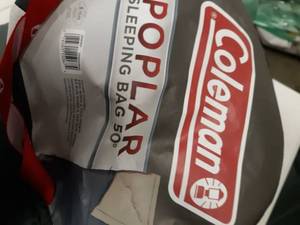 lot 2009 image: coleman sleeping bag
