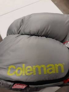 lot 2010 image: coleman sleeping bag