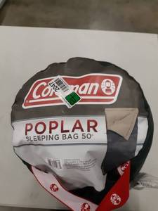 lot 2047 image: Coleman sleeping bag