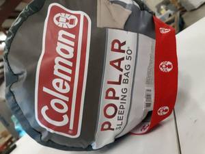 lot 2106 image: Coleman sleeping bag