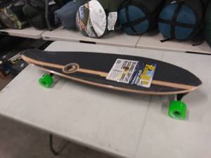 lot 2217 image: Punked Kicktail Longboard