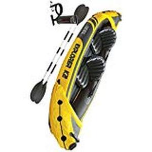 lot 2351 image: Intex Explorer K2 Kayak, Yellow