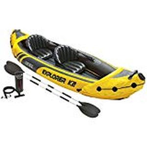 lot 2355 image: Intex Explorer K2 Kayak, Yellow