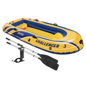 lot 2356 image: Intex, Challenger 3 Set Lake Boat