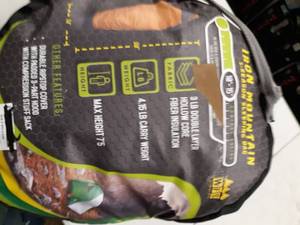 lot 2419 image: wfs sleeping bag