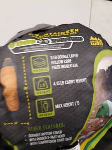 lot 2437 image: Wfs sleeping bag