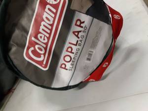 lot 2454 image: Coleman sleeping bag