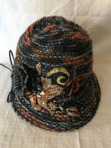 lot 2329 image: Fancy Wool Winter Hat with embellishments