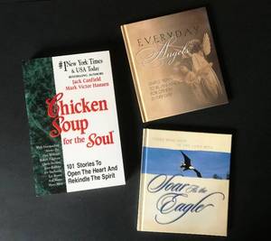 lot 2338 image: Chicken Soup for the Soul and other inspirational books