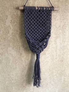 lot 2342 image: Knitted Plant Hanger