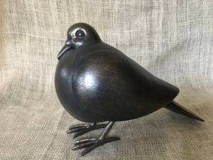 lot 2346 image: Metal Bird Figurine
