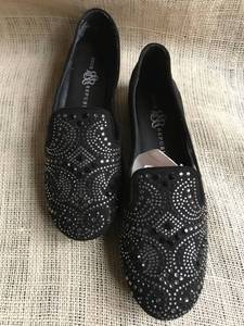 lot 2477 image: Rock Republic Black Slip On Shoes