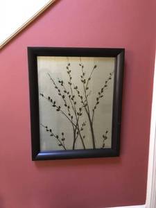 lot 2581 image: Framed Wall Decor