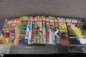 lot 2710 image: Lot of 17 Car Magazines from 1988 - 2000. Price Guide, Hot Rod, Car Tune Up Guides Included.
