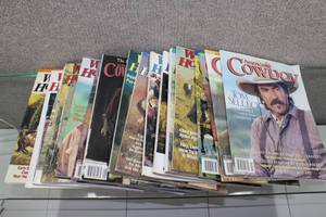 lot 2712 image: Lot of 18 Western Magazines. American Cowboy, Cowboys & Indians, and Western Horseman from 1998 - 2003