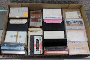 lot 2719 image: Box of Assorted Cassette Tapes