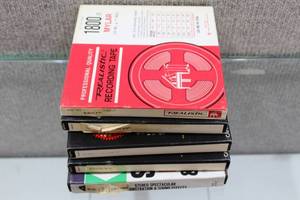 lot 2734 image: Lot of Vintage AV Audio Hi-Fi - Lot of 4 Reel To Reel Tapes