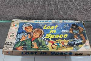 lot 2763 image: Vintage Board Game -Milton Bradley Lost in Space Board Game