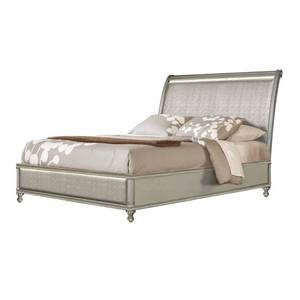 lot 5221 image: Riversedge Furniture Glam Queen Size Bed