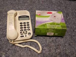 lot 14107 image: Telephone and Answering Machine