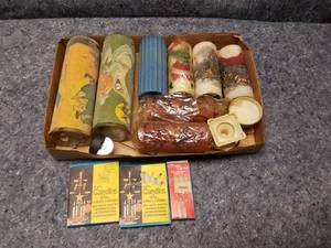 lot 14138 image: Decorative and Seasonal Candles Lot