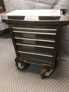 lot 14146 image: Craftsman 5 Drawer Rolling Tool Cabinet