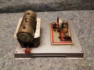 lot 14151 image: Vintage Model Steam Engine