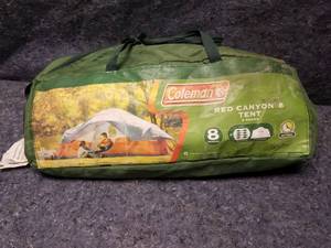 lot 14155 image: Coleman Red Canyon 8-Person Tent