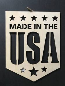 lot 2921 image: DYI Wood Sign Making-Wood SignStencil Made in the USA
