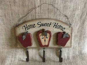 lot 2961 image: Country Apple Wall Hook