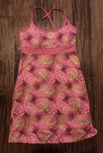 lot 2991 image: Athletic print tank dress with built in bra