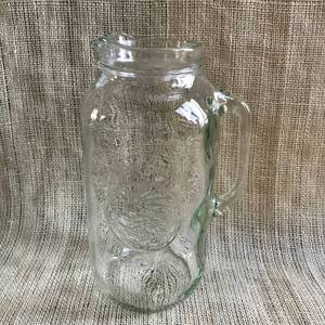 lot 1032 image: Golden Harvest Glass Pitcher