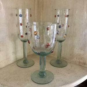 lot 1033 image: Polk-a-dot glasses