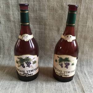 lot 1037 image: Faux dcor vintage vineyard bottles for dcor